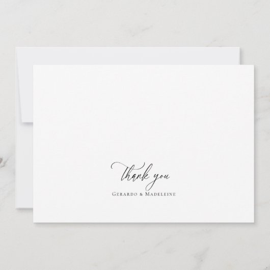 Waterverf wilde bloemen Bruiloft RSVP-kaart Kaart (Achterkant)