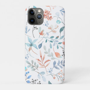 Waterverf wilde bloemen Case-Mate iPhone case