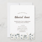 Waterverf Wilde bloemen Snowdruppels Kaart (Voorkant)