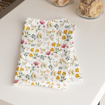 Waterverf wilde bloemen