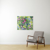 Waterverf wilde bloemen  wandkleed (In Situ (horizontaal))