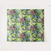 Waterverf wilde bloemen  wandkleed (Voorkant (horizontaal))