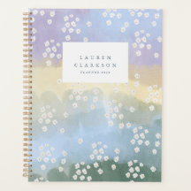 Waterverf Wilde Bloemen Weide Planner