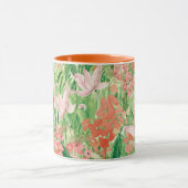 Waterverf Wilde Bloemenwei Bloemig Mok (Midden)