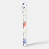 Waterverf Wilde Bloemenweide Bloemig Case-Mate iPhone Case (Achterkant / Links)