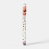 Waterverf Wilde Bloemenweide Bloemstuk iPhone 15 Case (Rechterkant)
