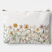 Waterverf Wilde Bloemenweide Bloemstuk met Monogra Etui (Achterkant)