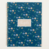 Waterverf Wilde flora Botanische Event Designer Planner (Voorkant)