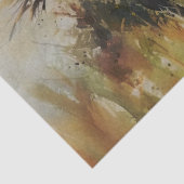 Waterverf Wilde Paarden Galloping Decoupage Tissuepapier (Detail)