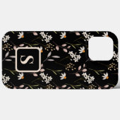 Waterverf WildeBloempatroon Case-Mate iPhone Case (Achterkant (horizontaal))