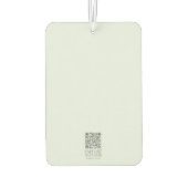 Waterverf Wildflower Bijbeltekst Luchtverfrisser (Achterkant)