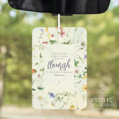 Waterverf Wildflower Bijbeltekst Luchtverfrisser