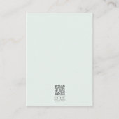 Waterverf Wildflower Bladwijzer Bijbel Advieskaart (Achterkant)