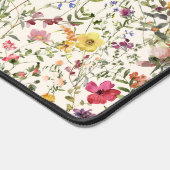 Waterverf Wildflower Bloemen Desk Mat (Hoek)