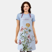 Waterverf Wildflower Boeket #1 Schort (Gedragen)