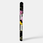 waterverf wildflower boeket op zwarte achtergrond Case-Mate iPhone case (Achterkant / Rechts)