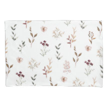 Waterverf Wildflower Botanische Bloemen