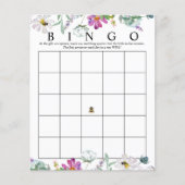 Waterverf Wildflower | Bruidsbingo | Spellen (Voorkant)