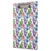 Waterverf Wildflower Cactus Patroon Klembord (Links)