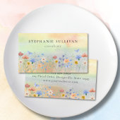 Waterverf Wildflower Consultant Visitekaartje