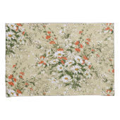 Waterverf Wildflower Daisy Bouquet Beige Kussensloop (Voorkant-Rechts)
