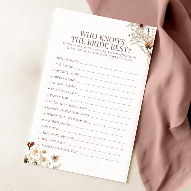 Waterverf Wildflower die de bruid het beste spel k (Creator heeft geüpload)