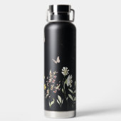 Waterverf Wildflower Garden Waterfles (Achterkant)