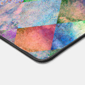 Waterverf Wildflower gepersonaliseerd Bureaumat (Hoek)