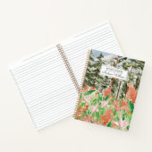 Waterverf Wildflower Meadow Bloemen Dagelijkse Pla Notitieboek (Binnen)