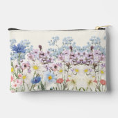 Waterverf Wildflower Meadow Floral Pouch Etui (Achterkant)