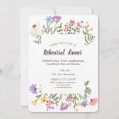 Waterverf Wildflower Meadow Kaart (Voorkant)