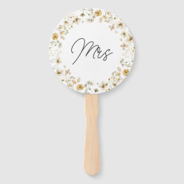 Waterverf Wildflower Mr of Mrs Game Handwaaier