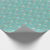 Waterverf Wildflower Pattern Cadeaupapier (Hoek)