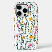 Waterverf Wildflower Pattern Case-Mate iPhone Case (Achterkant)