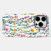 Waterverf Wildflower Pattern Case-Mate iPhone Case (Achterkant (horizontaal))