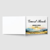 Waterverf Wildflower Sundown Gastenboek (Volledig)