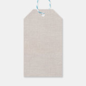 Waterverf Wildflower Tea Party Dank u Cadeaulabel (Achterkant)