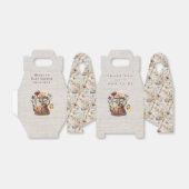 Waterverf Wildflower Tea Party Douche Bedankdoosjes (Uitgevouwen)