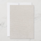 Waterverf Wildflower Tijd voor Thee Vrijgezellenfe Kaart (Achterkant)