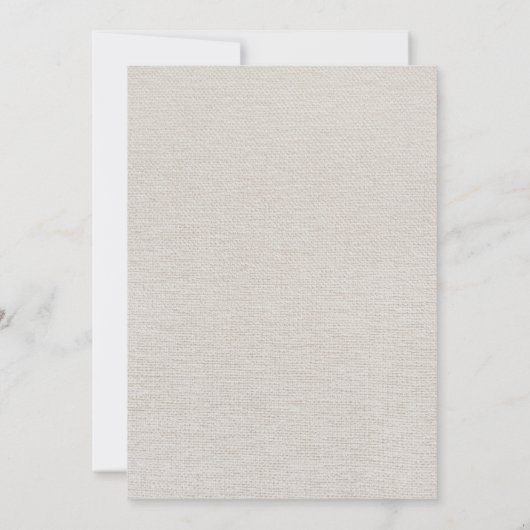 Waterverf Wildflower Tijd voor Thee Vrijgezellenfe Kaart (Achterkant)