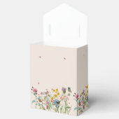 Waterverf Wildflower Tuin & Insecten Bruiloft Bedankdoosjes (Geopend)