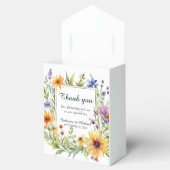 Waterverf Wildflower Tuin Lente Bruiloft Bedankdoosjes (Geopend)