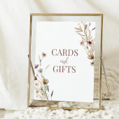 Waterverf Wildflower Vrijgezellenfeest Kaarten & C Poster