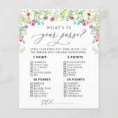 Waterverf Wildflower Vrijgezellenfeest spel (Voorkant)