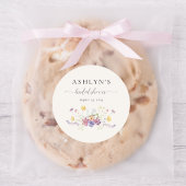 Waterverf Wildflower Vrijgezellenfeest Sticker