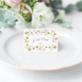 Waterverf Wildflower Weddenschap escorte Kaart