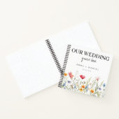 Waterverf Wildflower Weddenschap Notitieboek (Binnen)