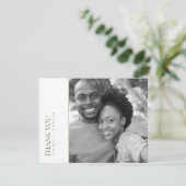 Waterverf Wildflower Wedding Bedankt FSA ID954 (Staand voorkant)