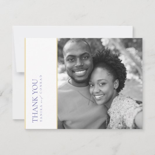 Waterverf Wildflower Wedding Bedankt Peri ID954 (Voorkant)