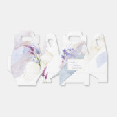 Waterverf Wildflower Wedding Bedankt Peri ID954 Bedankdoosjes (Uitgevouwen)